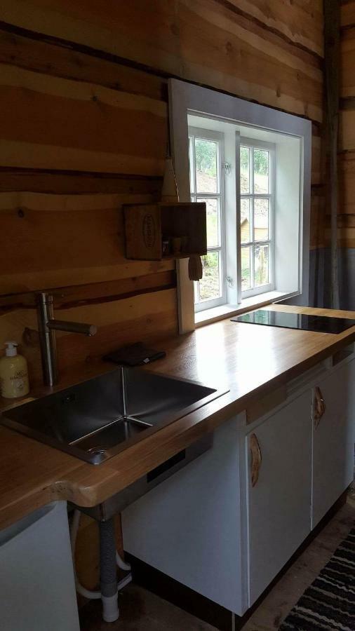 فيلا Tiny House With Fjordview! Lauvstad المظهر الخارجي الصورة